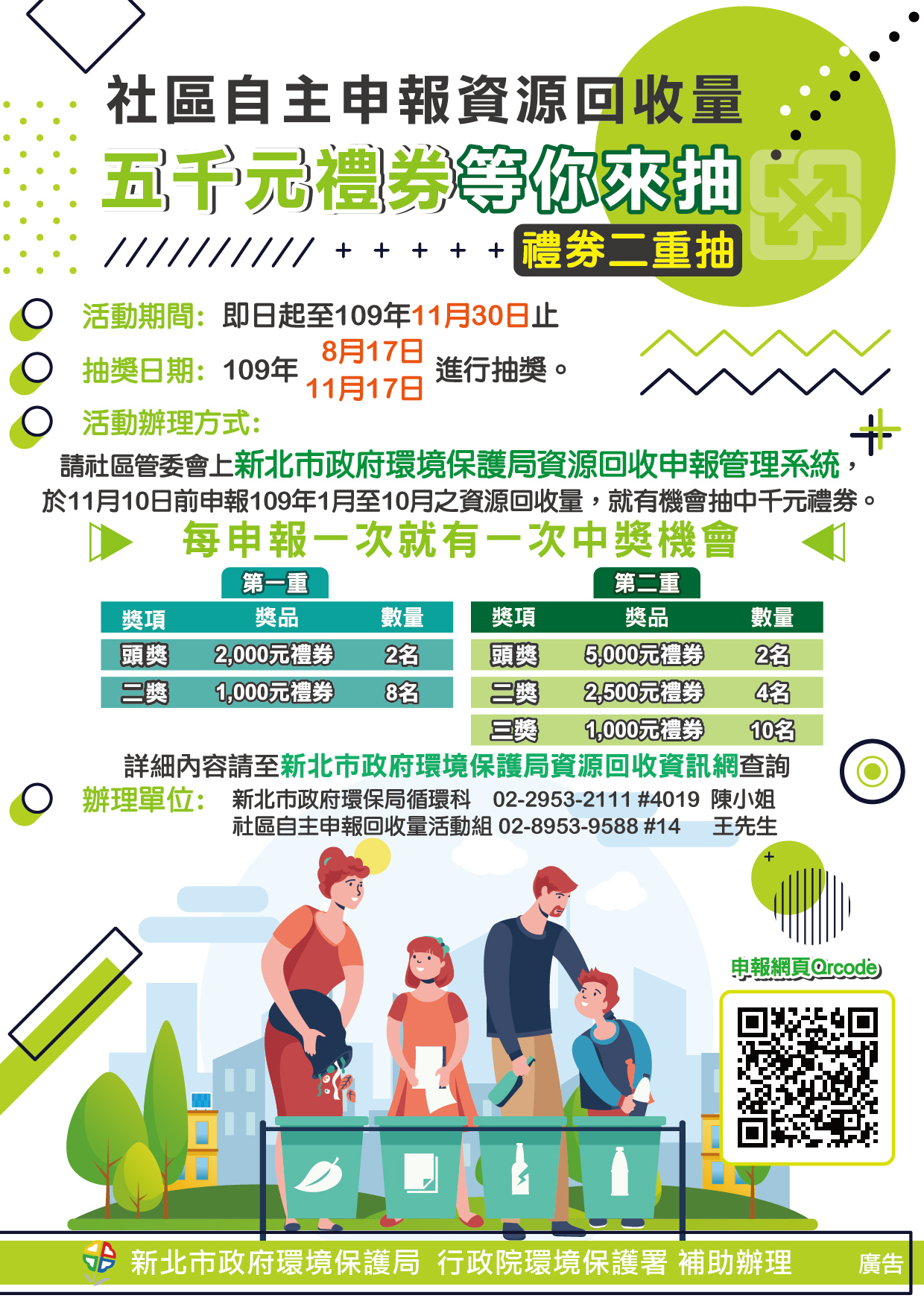 生活 新北市資源回收zero Zero村里長服務站 社區回收 回收累積z幣 還能兌換各式家用品 奇奇一起玩樂趣