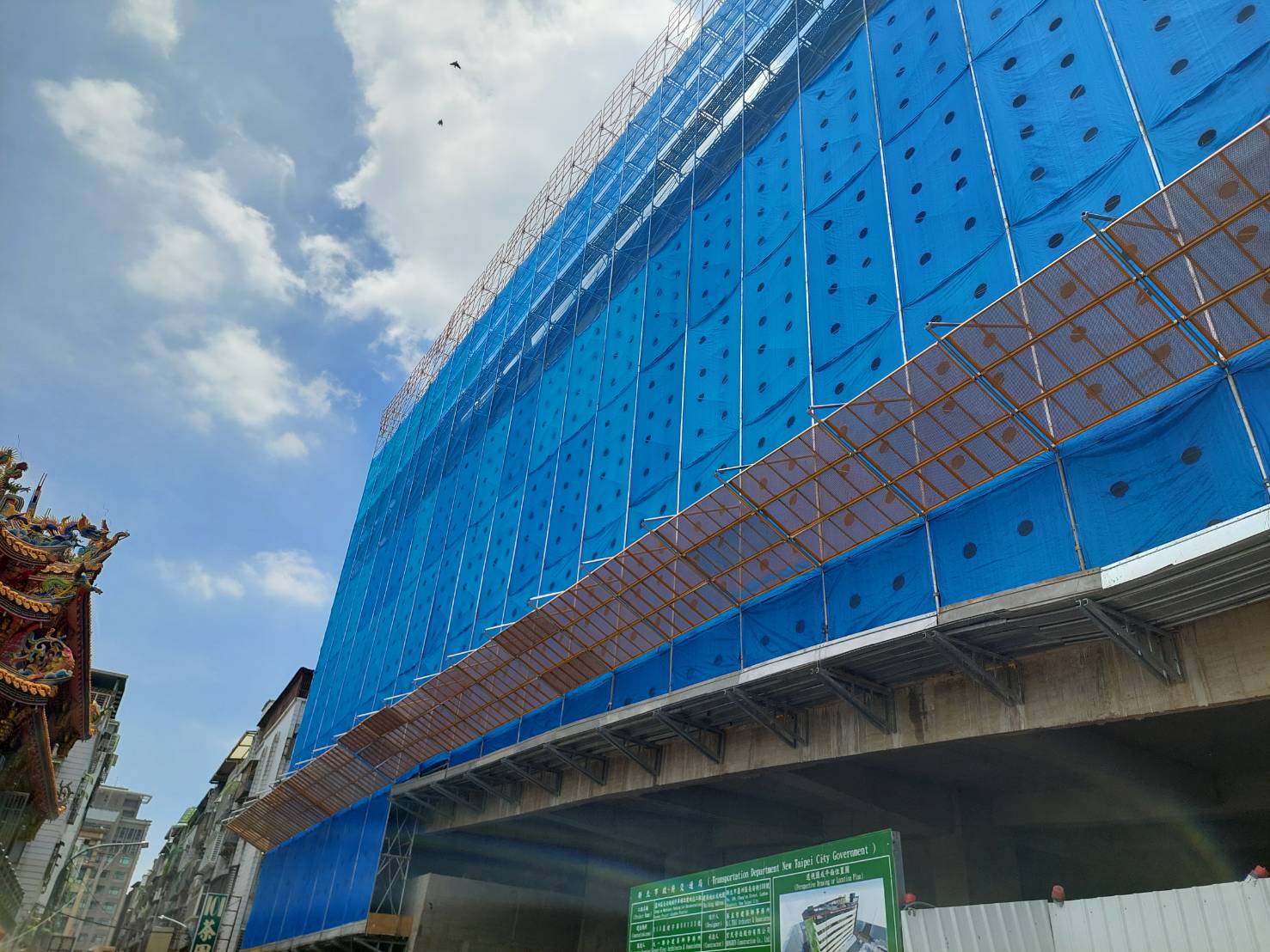 設置防塵網(蘆洲區長安機械停車場改建統包工程).jpg圖片