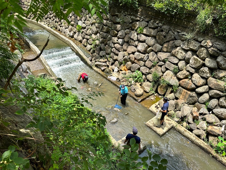 淡水公司田溪水環境巡守隊