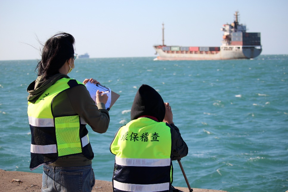 針對港區內海上移動污染源船舶主動稽查