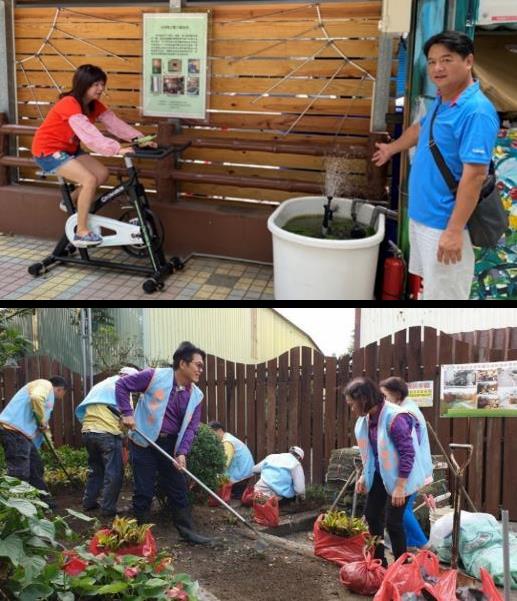 持續結合各區里共同努力，提升整體環境品質，建構低碳韌性城市