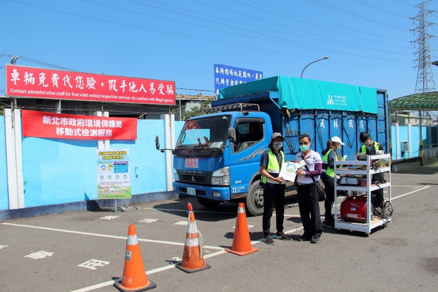 大型柴油車安全與排煙二合一檢驗