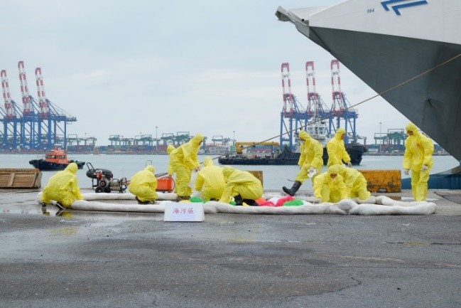 海洋污染應變演練1