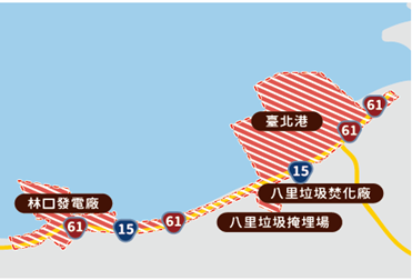 西濱海岸空維區範圍