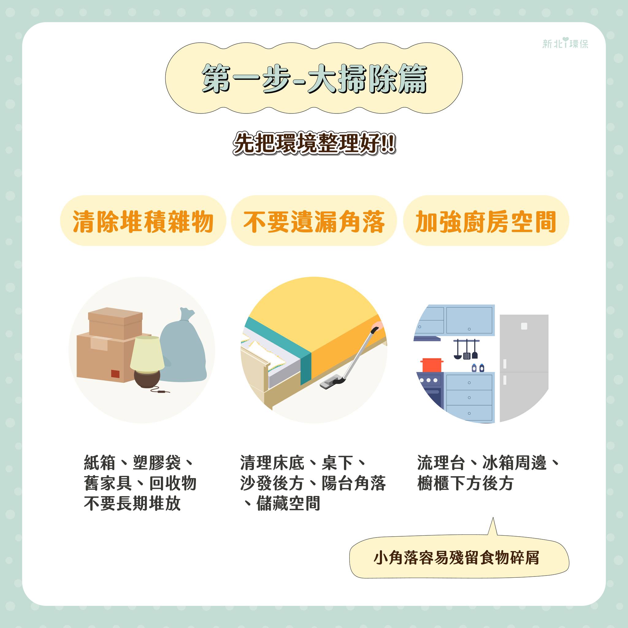 第一步-大掃除篇